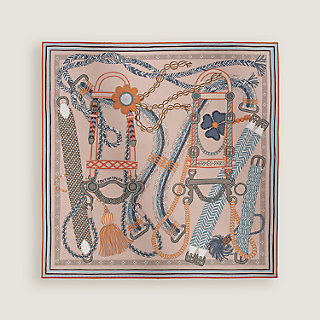 【HERMES】上品 カレ70 Tout en Tresseスカーフ Tout en Tresse scarf 70 | Hermès USA